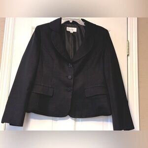 Le‎ Suit Black Blazer Classic Tailored Fit